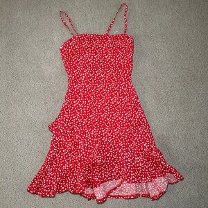 Princess Polly Red Floral Sundress